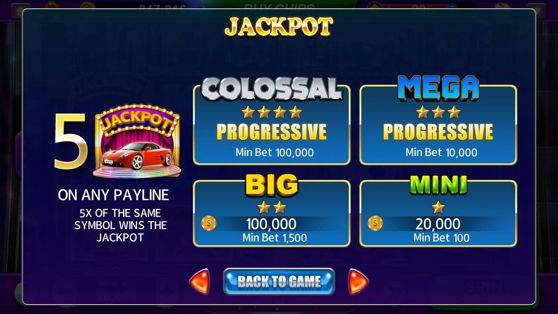 Triple Lucky Wheel · Guide screen 4