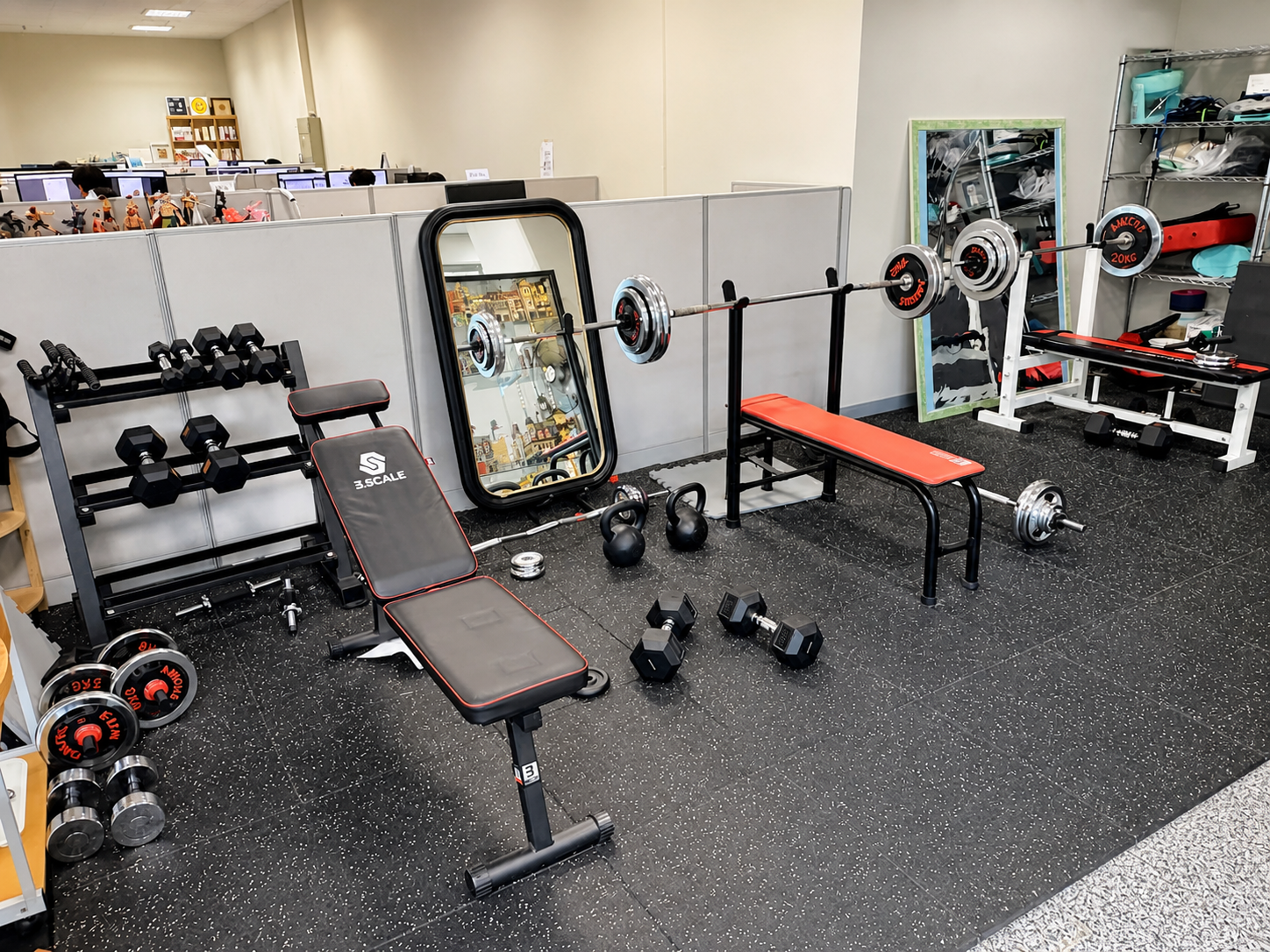 Fitness area