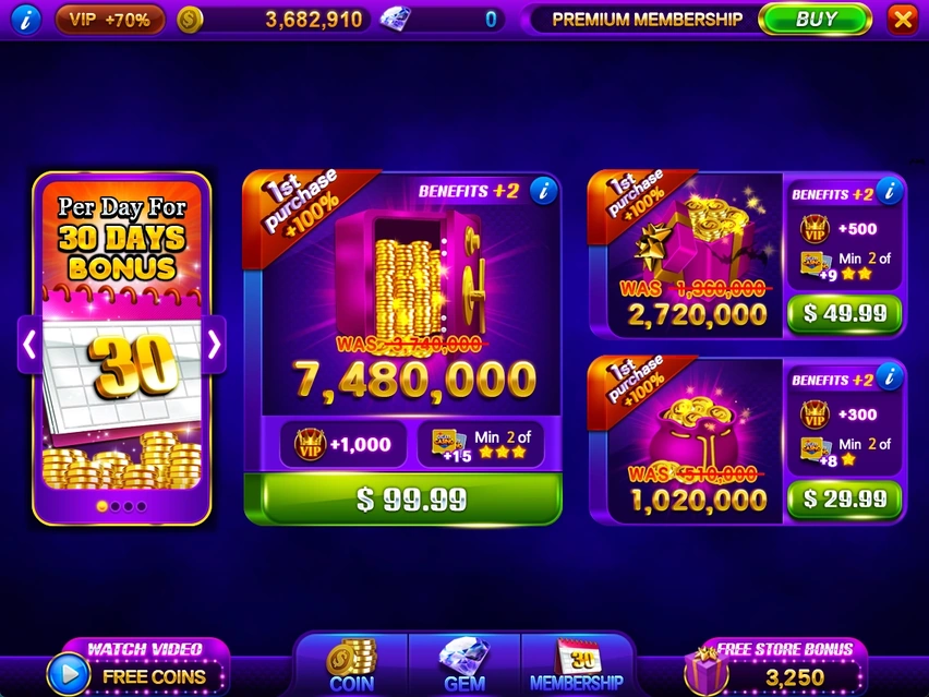 COIN · Chip packs
