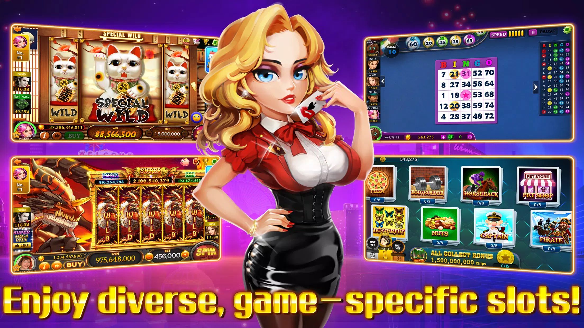 Cash Bay Slots screenshot 1