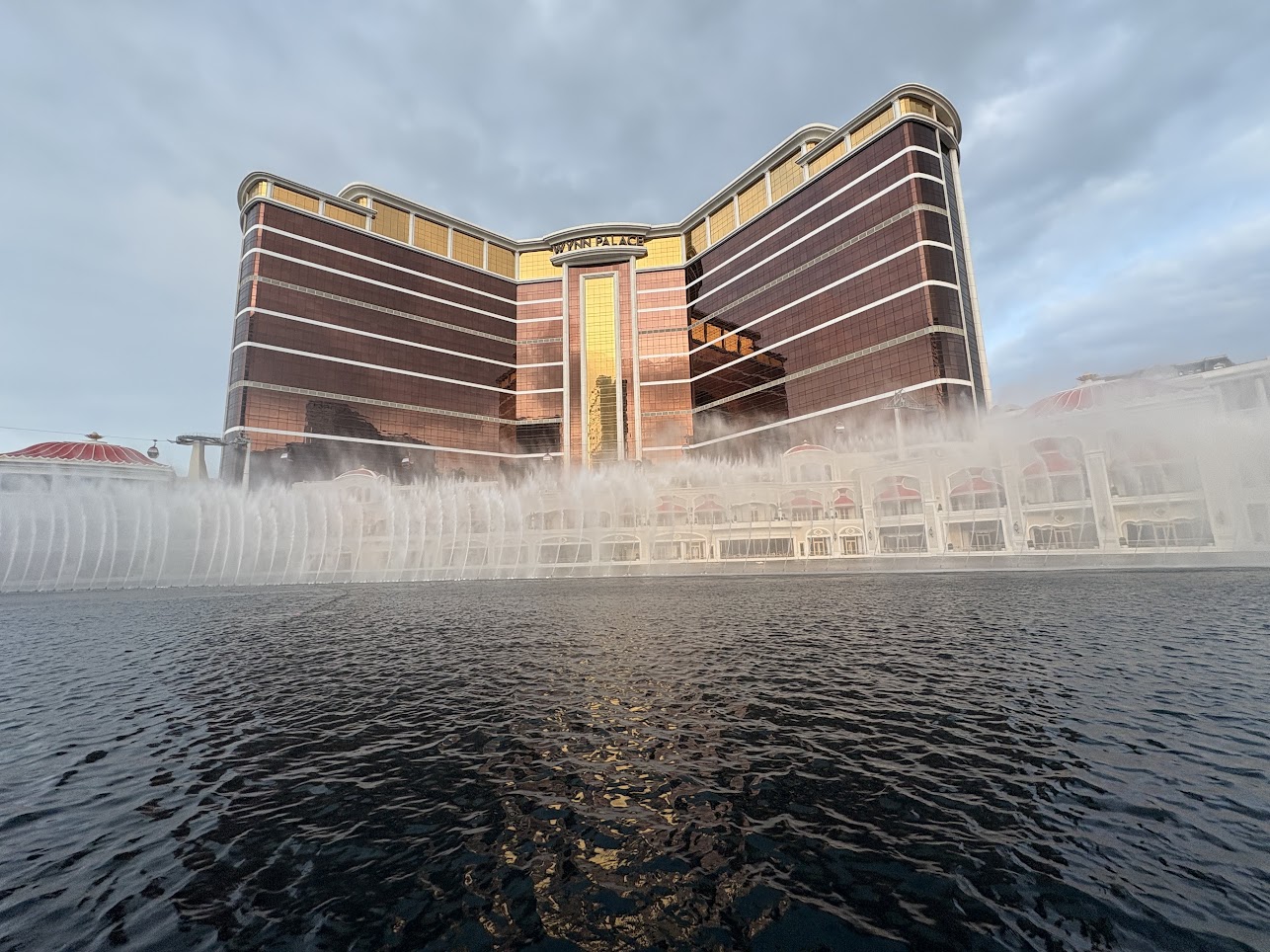 Macau fountain scenery